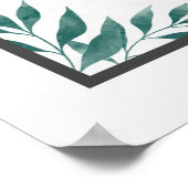 Jungle Safari Wild Baby Shower Poster (Hoek)