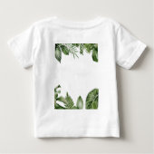 Jungle Safari Wild One Verjaardagsfeest Dier  (Achterkant)