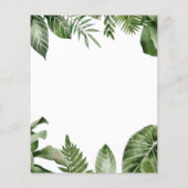 Jungle Safari Wild Vier  Verjaardag Zwarte Panter (Achterkant)