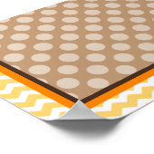 Jungle Stack Giraffe Baby Nursery Kunst/Poster Poster (Hoek)