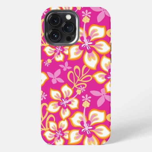 JUNGLE SURF (ROZE COMBINATIE) iPhone HOESJE (Achterkant)