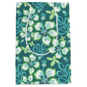 JUNGLE SURF (TEAL COMBINATIE) MEDIUM CADEAUZAKJE (Voorkant)