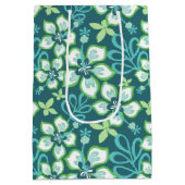 JUNGLE SURF (TEAL COMBINATIE) MEDIUM CADEAUZAKJE (Achterkant)