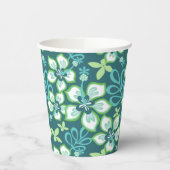 JUNGLE SURF (TEAL COMBINATIE) PAPIEREN BEKERS (Links)