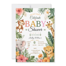 Jungle Thema Baby Shower 