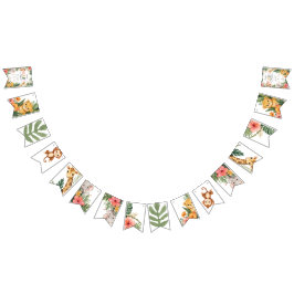 Jungle Thema Baby Shower Vlaggetjes