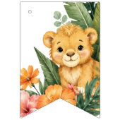 Jungle Thema Baby Shower Vlaggetjes (Tweede vlag)