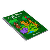 Jungle Theme Lesson Plan Notebook for Preschool  Notitieboek (Rechterzijde)