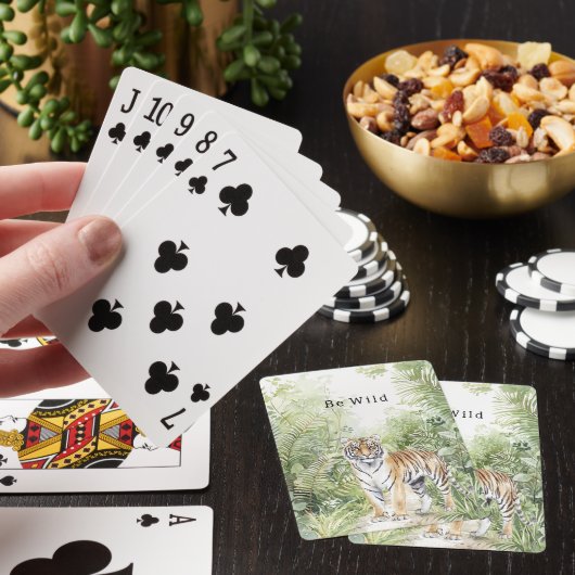 Jungle Tiger Pokerkaarten (Insitu)