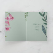 Jungle Tijger Verjaardag Dierentuin Safari Wild Kaart (Binnen)