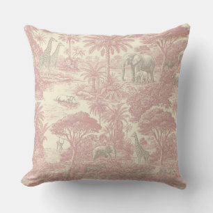 Jungle Toile Patroon Tropische Planner Kussen