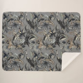 Jungle Trek Pluche Deken (Voorkant (horizontaal))