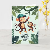 Jungle Vaderdag Kaart (Gele Bloem)