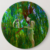 Jungle Verbindingsknop Ronde Button 6,0 Cm (Voorkant)