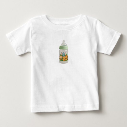 Jungle Vrienden Babyfles (Voorkant)
