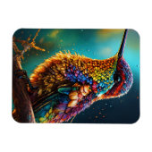 #JungleBirdsFlexiblePhotoMagnet Magneet (Horizontaal)