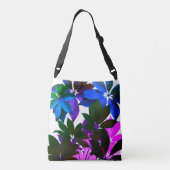 Junglebladeren Cross-Body Tas (Achterkant)