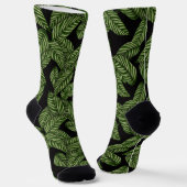 junglebladeren sokken (Gebogen)