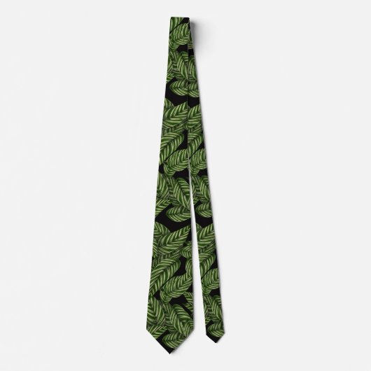 junglebladeren stropdas (Voorkant)