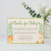 Jungleboeken voor Baby Kaart (Staand voorkant)