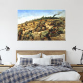 Jungleers op Biak van Keith Rocco Print (Insitu (Slaapkamer))