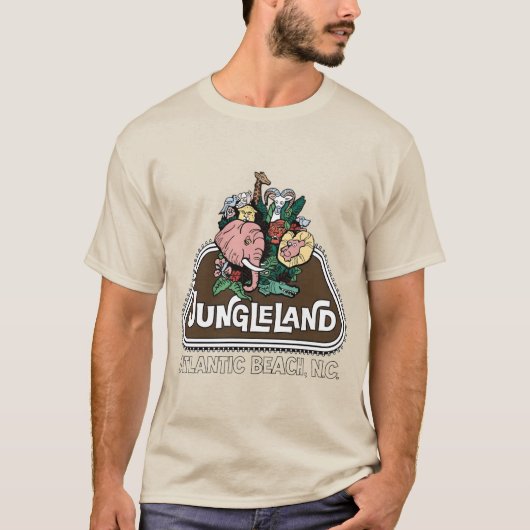 Jungleland - Atlantic Beach, N.C. T-shirt (Voorkant)