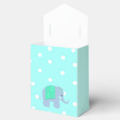 Jungleolifant met deken bedankdoosjes (Geopend)