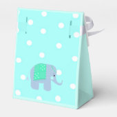 Jungleolifant met deken bedankdoosjes (Achterkant)