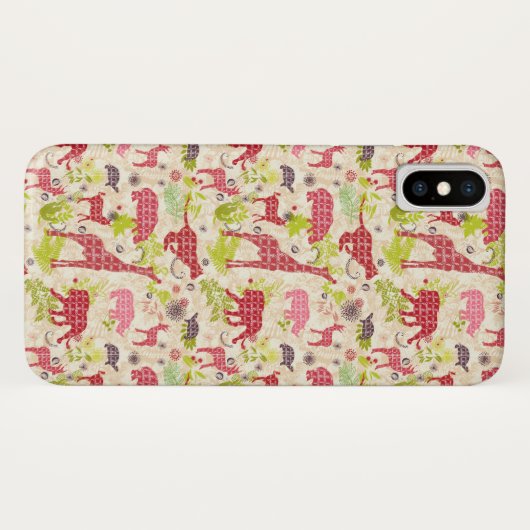 Jungleparadijs Case-Mate iPhone Case (Achterkant (horizontaal))