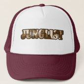 Junglist Camo Brown Trucker Pet (Voorkant)