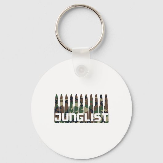 Junglist Camouflage Sleutelhanger (Voorkant)
