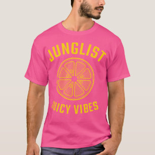 Junglist Drum and Bass Oerwoud Music 174 BPM EDM T-shirt