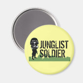 Junglist Soldier Magneet (Voorkant / Achterkant)