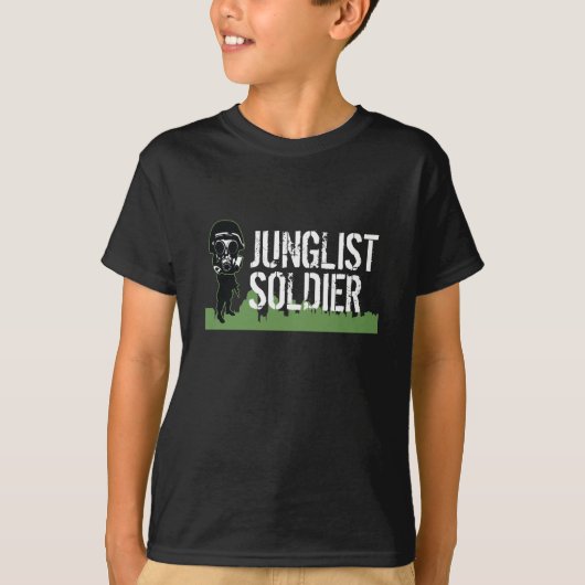 Junglist Soldier T-shirt (Voorkant)