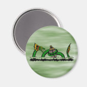 Jungun vangt een Quibbib Magneet (Voorkant / Achterkant)