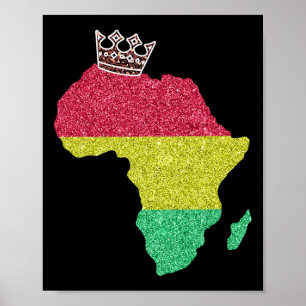 Juni 1865 Zwarte Geschiedenis Afro-Amerikaans 1 Poster