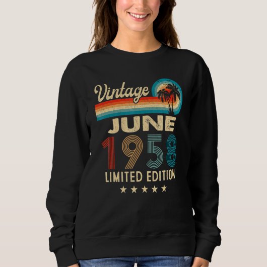 Juni 1958 64e verjaardag trui (Voorkant)