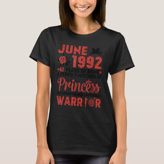 Juni 1992 30 jaar perfecte mix prins t-shirt (Voorkant)