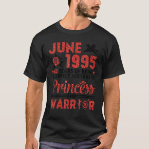 Juni 1995 27 jaar perfecte mix prins t-shirt
