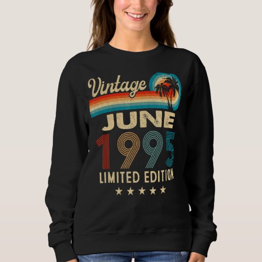 Juni 1995 27e Vintage Trui (Voorkant)