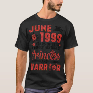 Juni 1999 23 jaar perfecte Mengsel Prins T-shirt