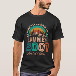 Juni 2001 Geweldige sinds juni 2001 T-shirt