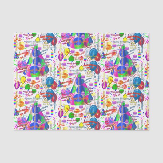 Juni, 29-jarig weefselboek tissuepapier (Voorkant)