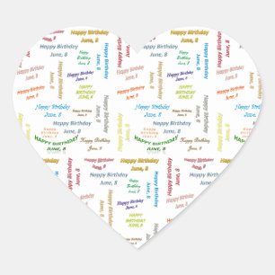 Juni, 8-jarige Sticker