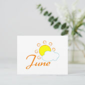 Juni Briefkaart (Staand voorkant)