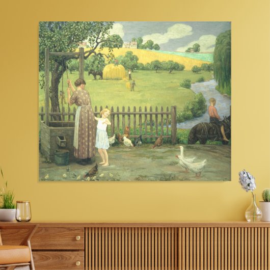 Juni Canvas Afdruk (Insitu (Woonkamer))