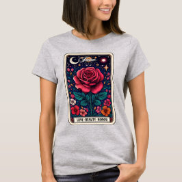 Juni Geboorte Maand Bloem Roos T-shirt