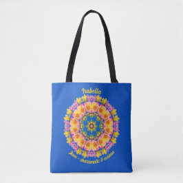 Juni Geboortemaand Bloem Persoonlijke Boodschappen Tote Bag