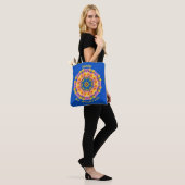 Juni Geboortemaand Bloem Persoonlijke Boodschappen Tote Bag (Op model)