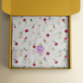 Juni Geboortemaand Bloemen Roos Honeysuckle Tissuepapier